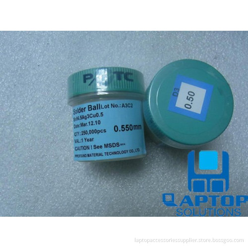 0.55mm Lead-free Solder Balls (250k/bottle)